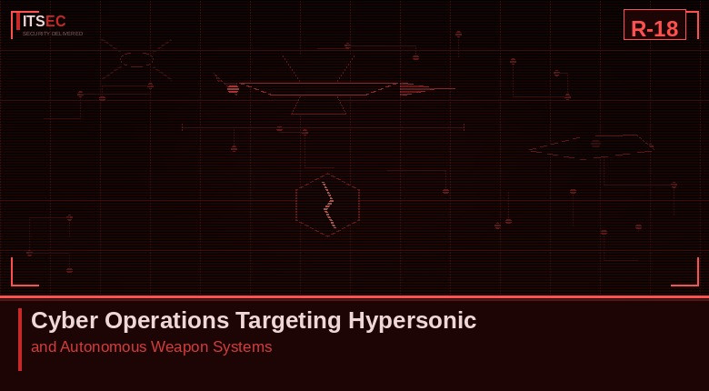R-18 - Cyber Operations Targeting Hypersonic and Autonomous Weapon Systems