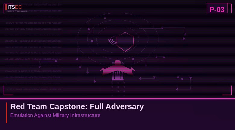 P-03 - Red Team Capstone: Full Adversary Emulation Against Military Infrastructure