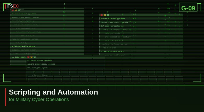 Scripting and Automation for Military Cyber Operations
