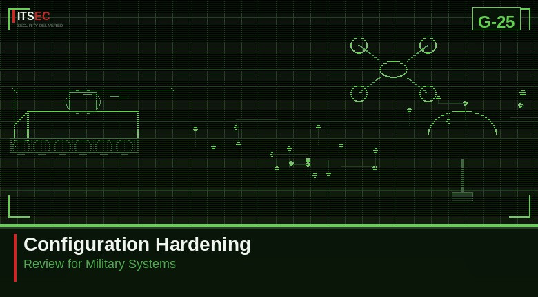Configuration Hardening Review for Military Systems