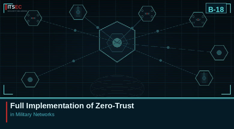 B-18 - Full Implementation of Zero-Trust in Military Networks