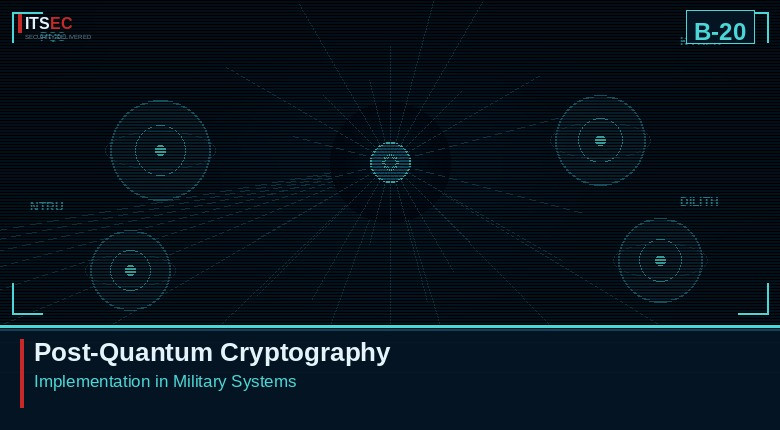 B-20 - Post-Quantum Cryptography Implementation in Military Systems