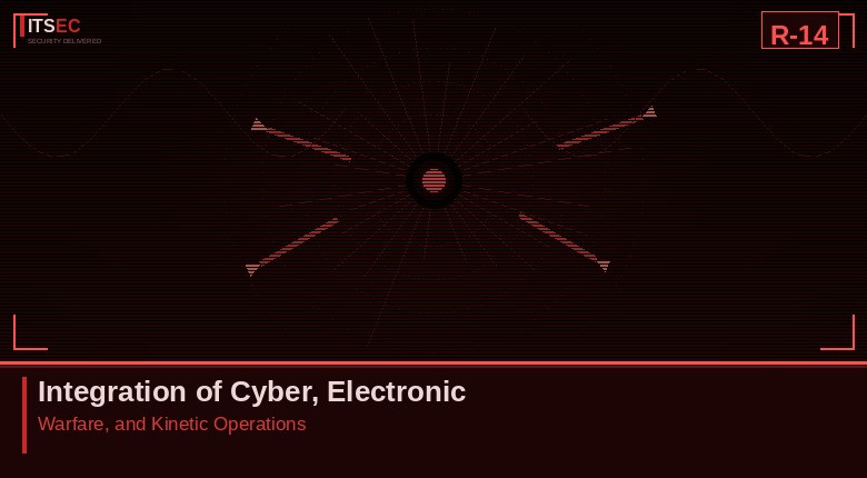 R-14 - Integration of Cyber, Electronic Warfare, and Kinetic Operations
